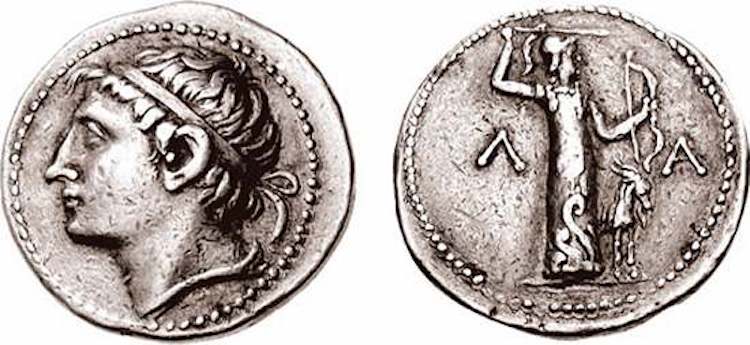 Zilveren tetradrachme Kleomenes III 