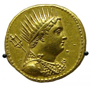 Octodrachme van Ptolemaios III