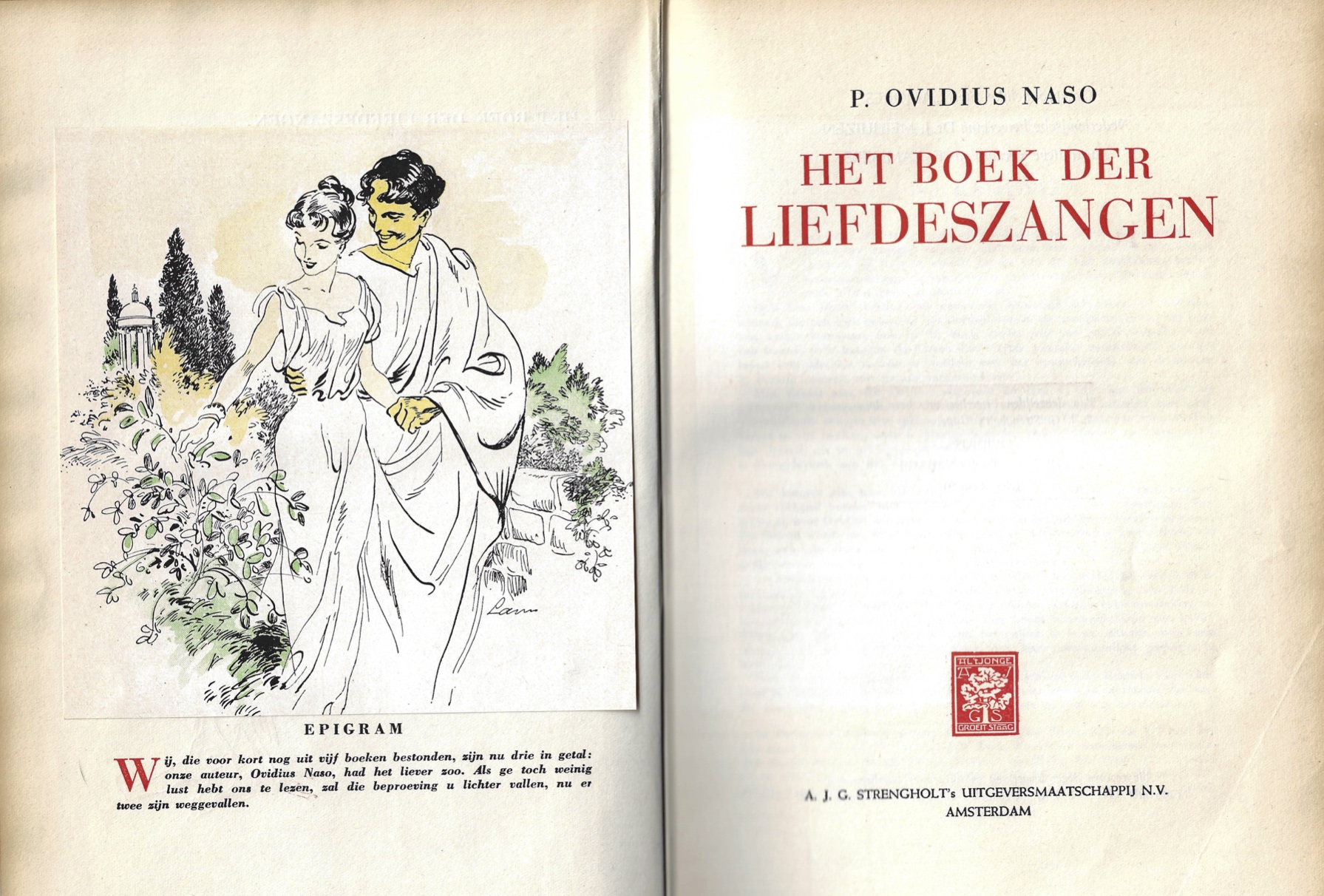 Het boek der liefdeszangen