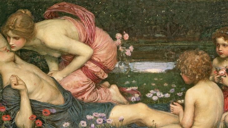 Waterhouse,_John_William_-_The_Awakening_of_Adonis
